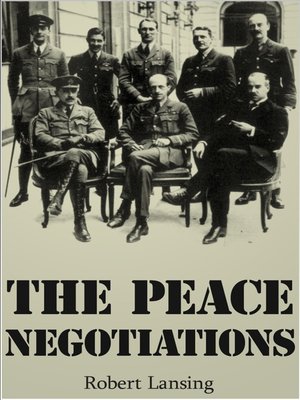 cover image of The Peace Negotiations